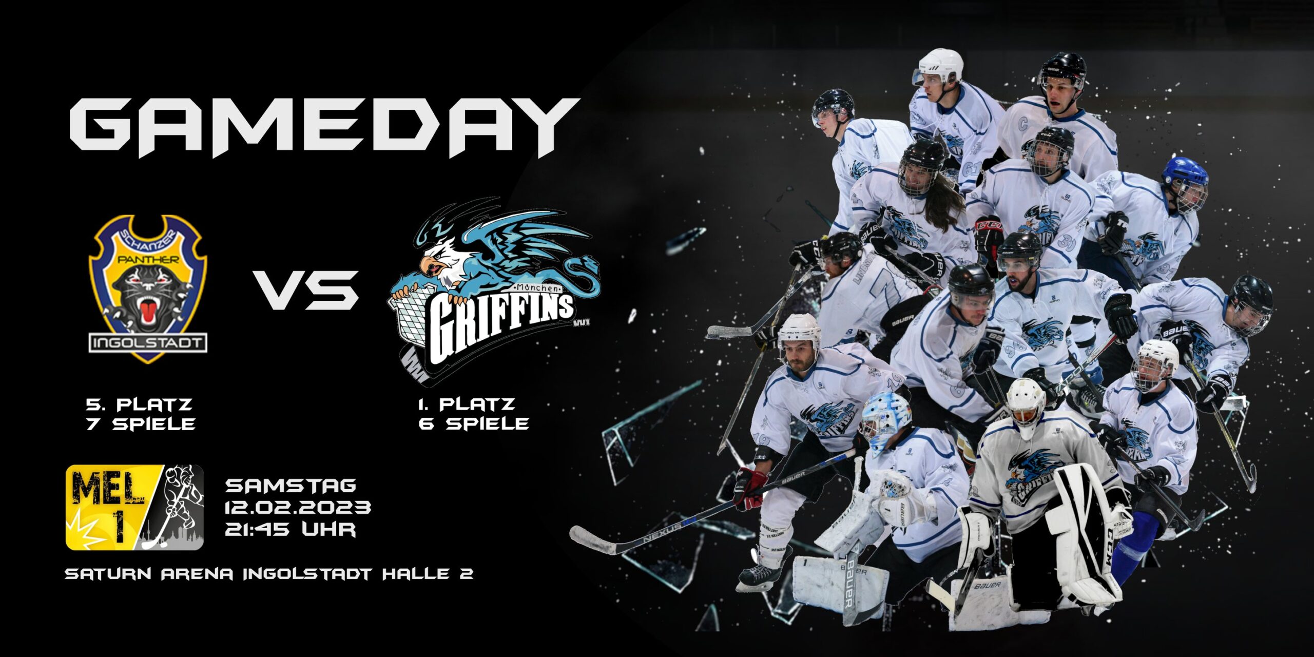 Griffins zu Gast in Ingolstadt