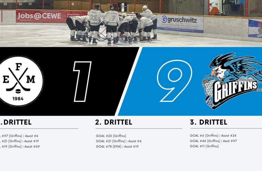 Griffins starten fulminant in die Liga Pokal Saison 25/26