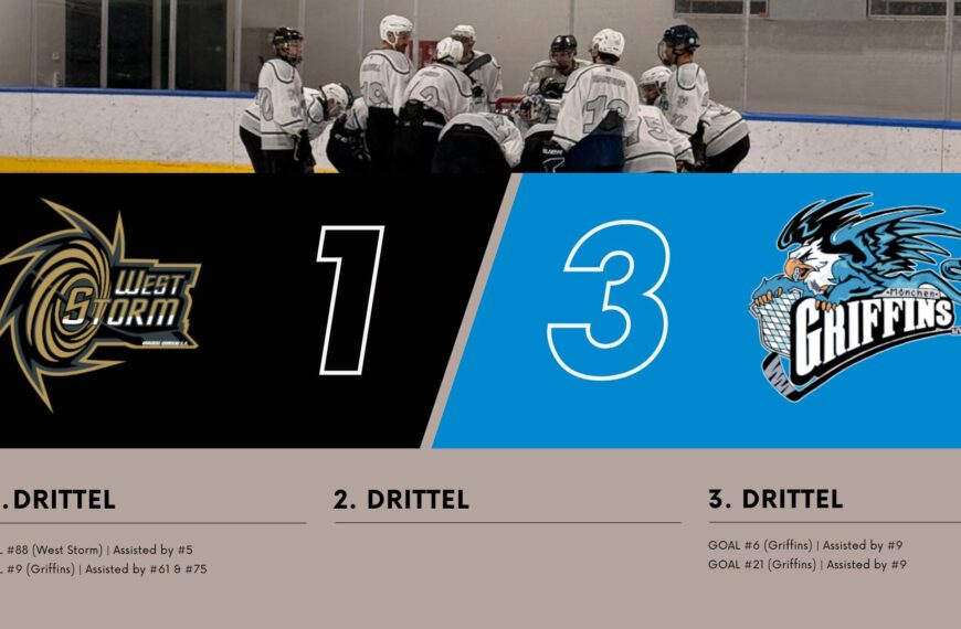 Halbfinale 1 geht an die Griffins!