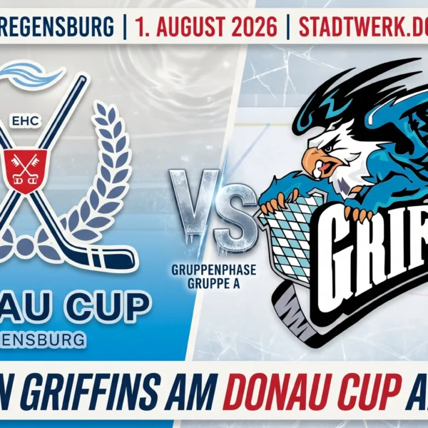 Griffins auf Beutezug an der Donau: Die München Griffins greifen beim Donau Cup 2026 in Regensburg an!